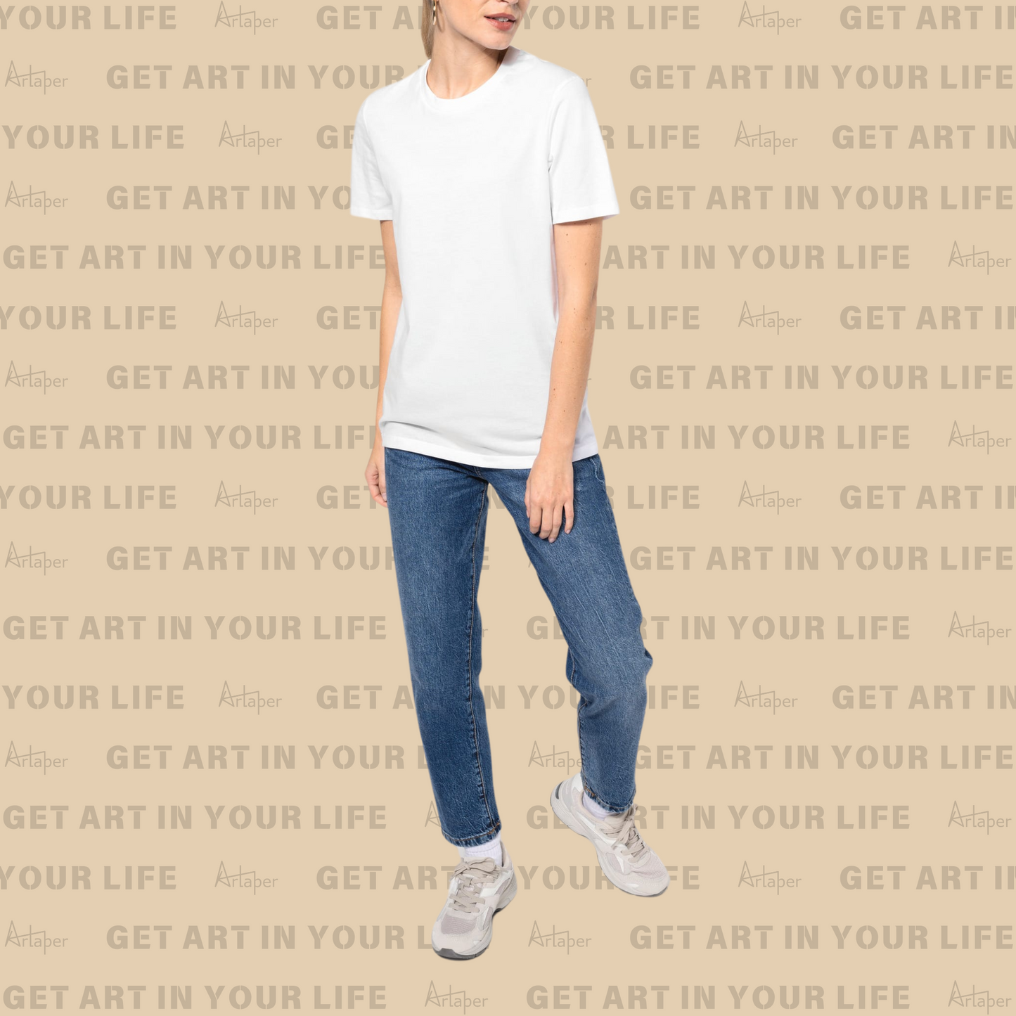 REGULAR FIT PLAIN T-SHIRT - White