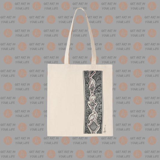 Folk Tale - 4 on COTTON TOTE BAG