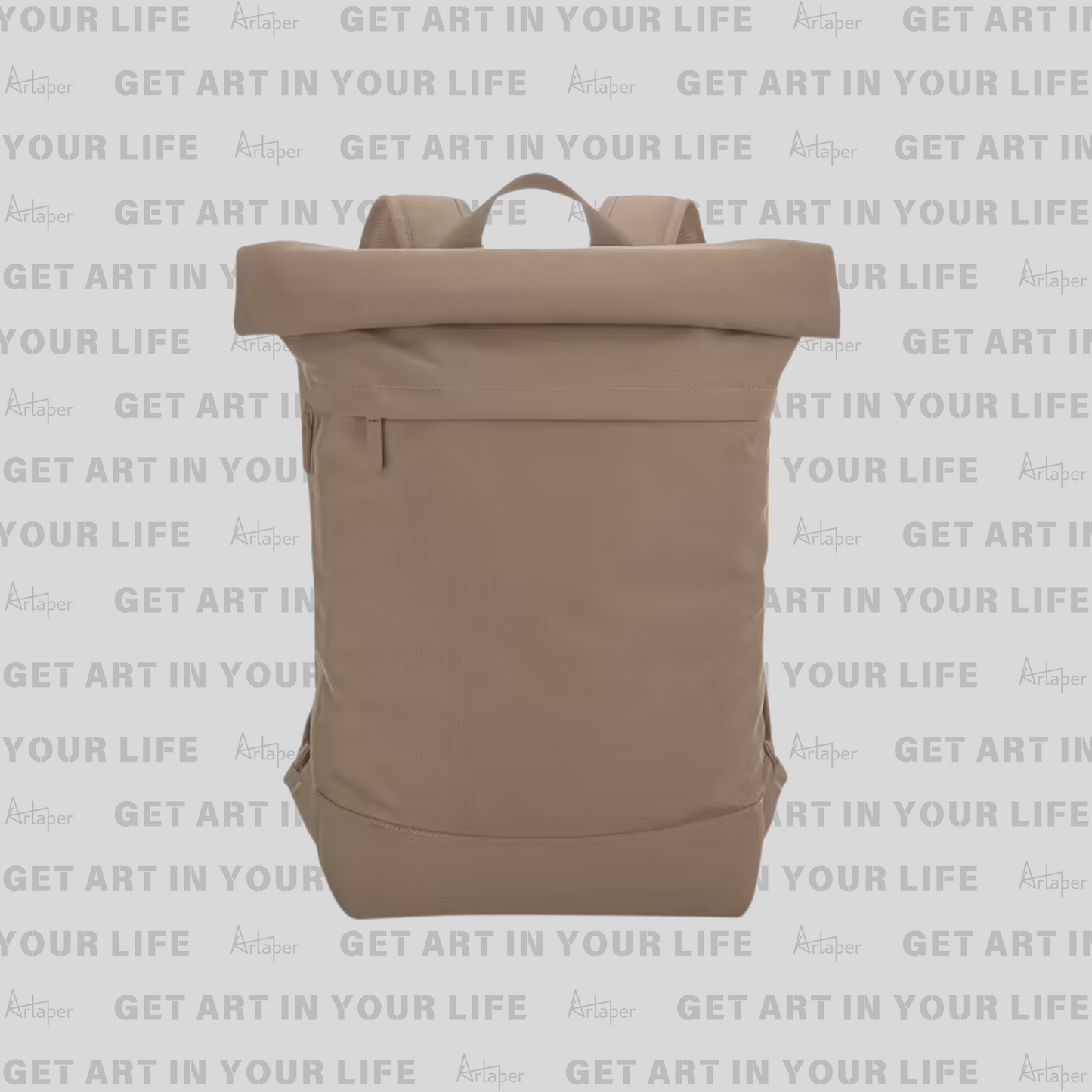 ROLL TOP BACKPACK - Hazelnut