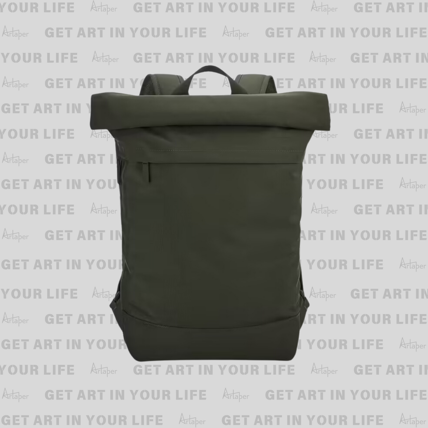 ROLL TOP BACKPACK - Pine Green