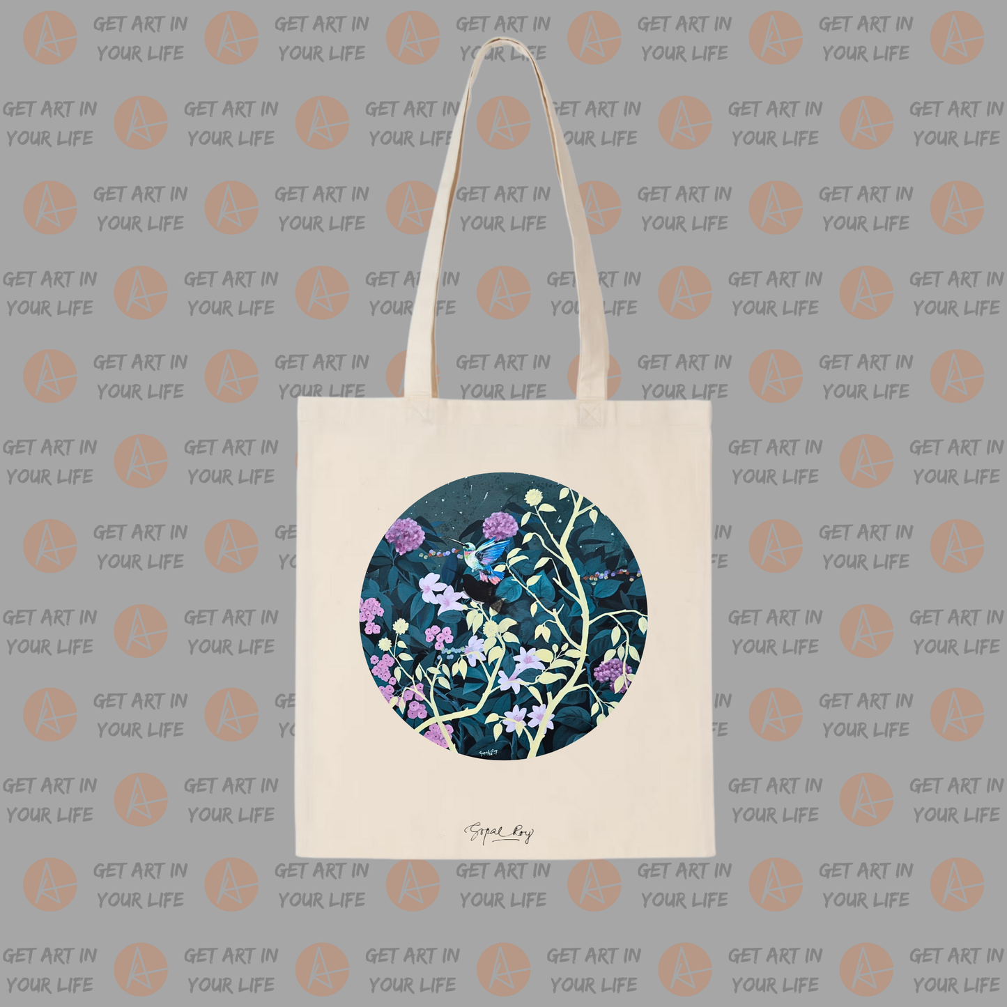 A Beautiful Life on COTTON TOTE BAG