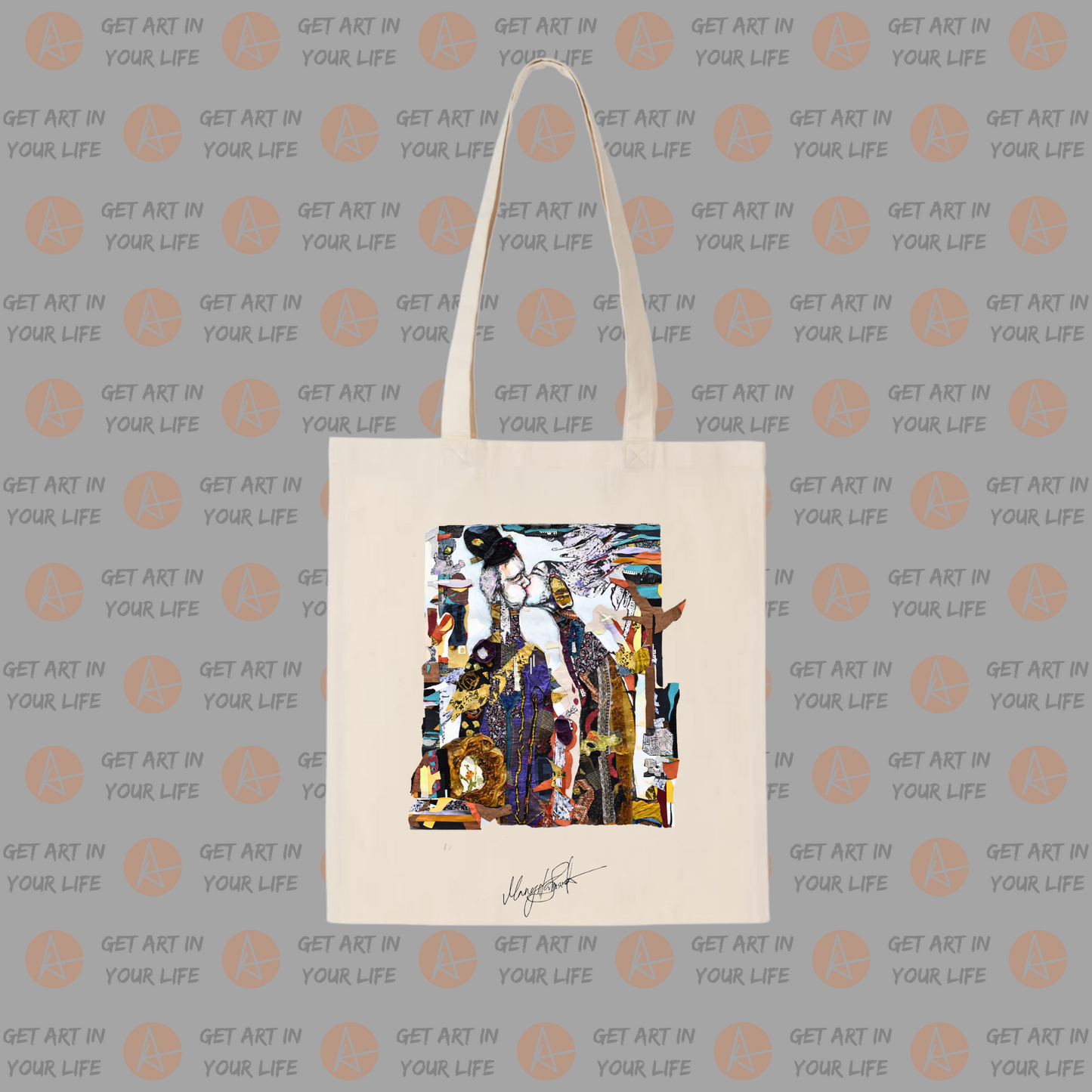 First Touch on COTTON TOTE BAG