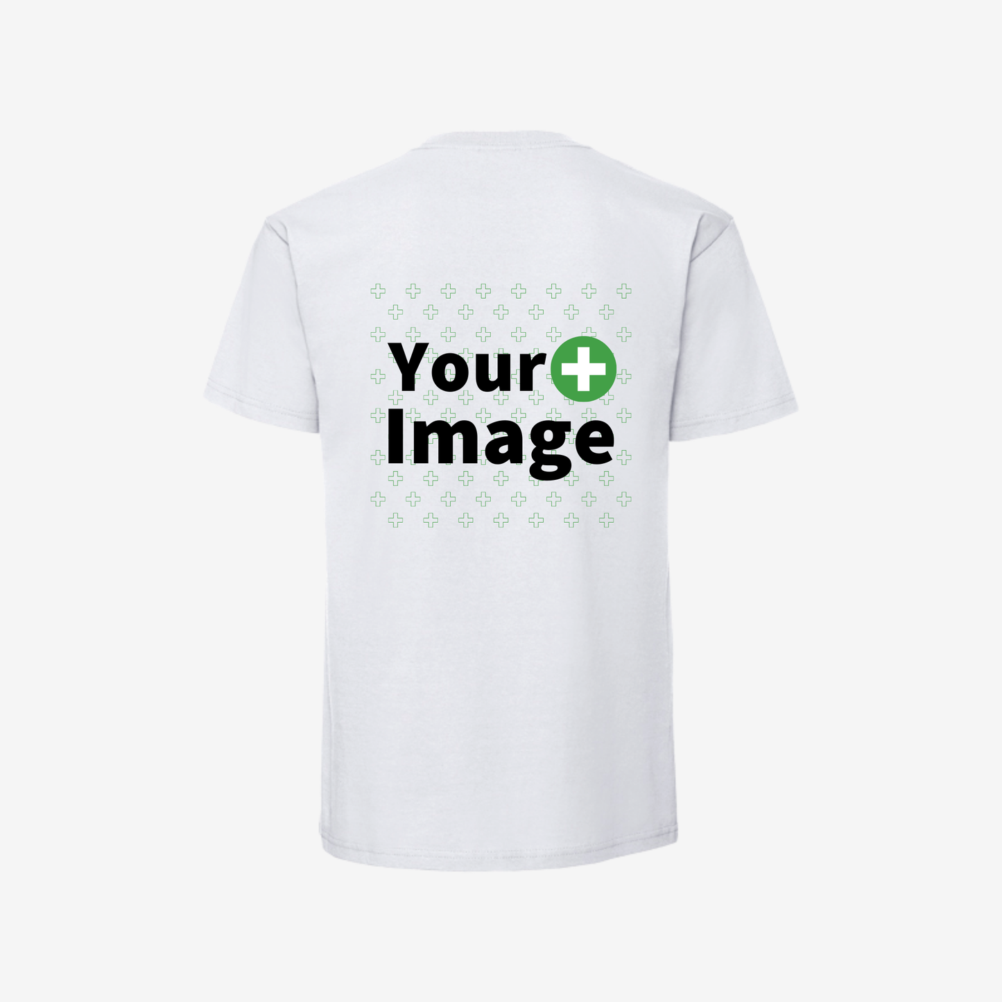 Custom Printed - REGULAR FIT T-SHIRT - White