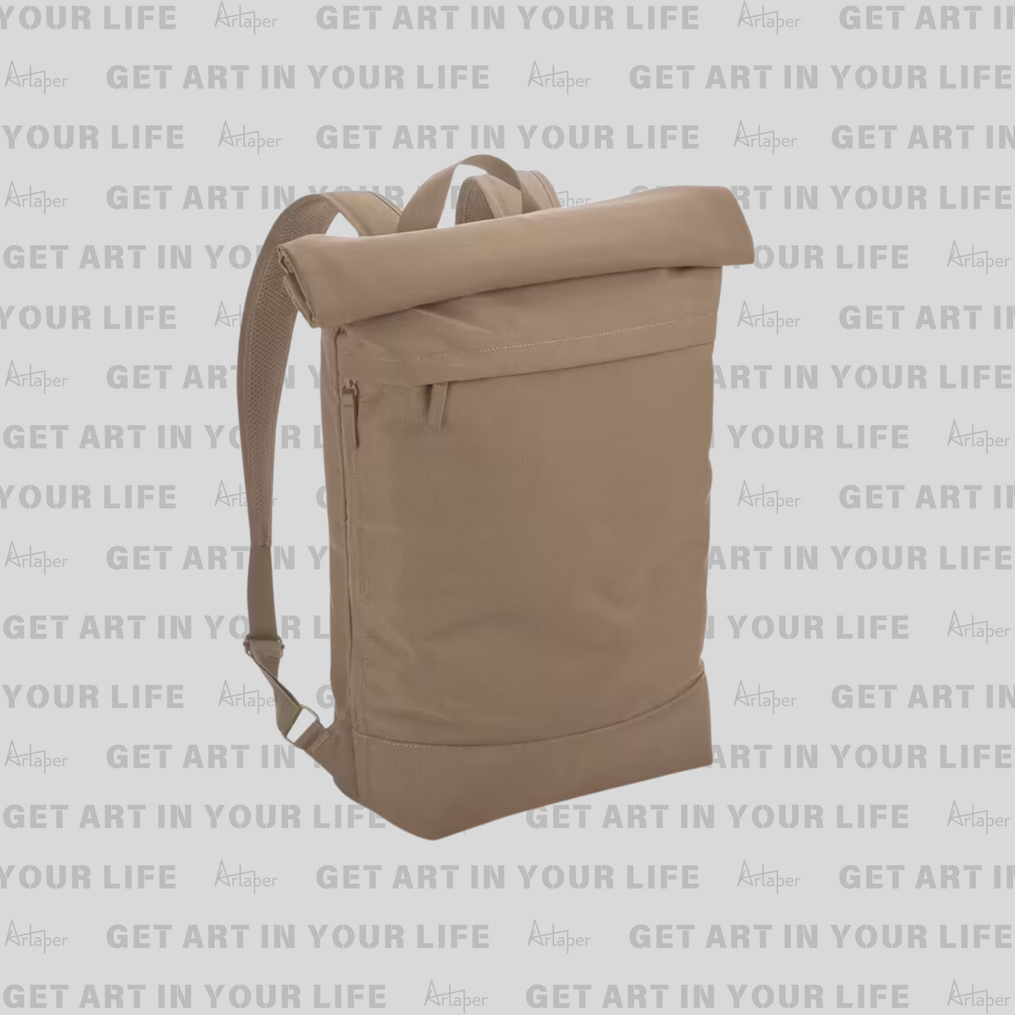 ROLL TOP BACKPACK - Hazelnut