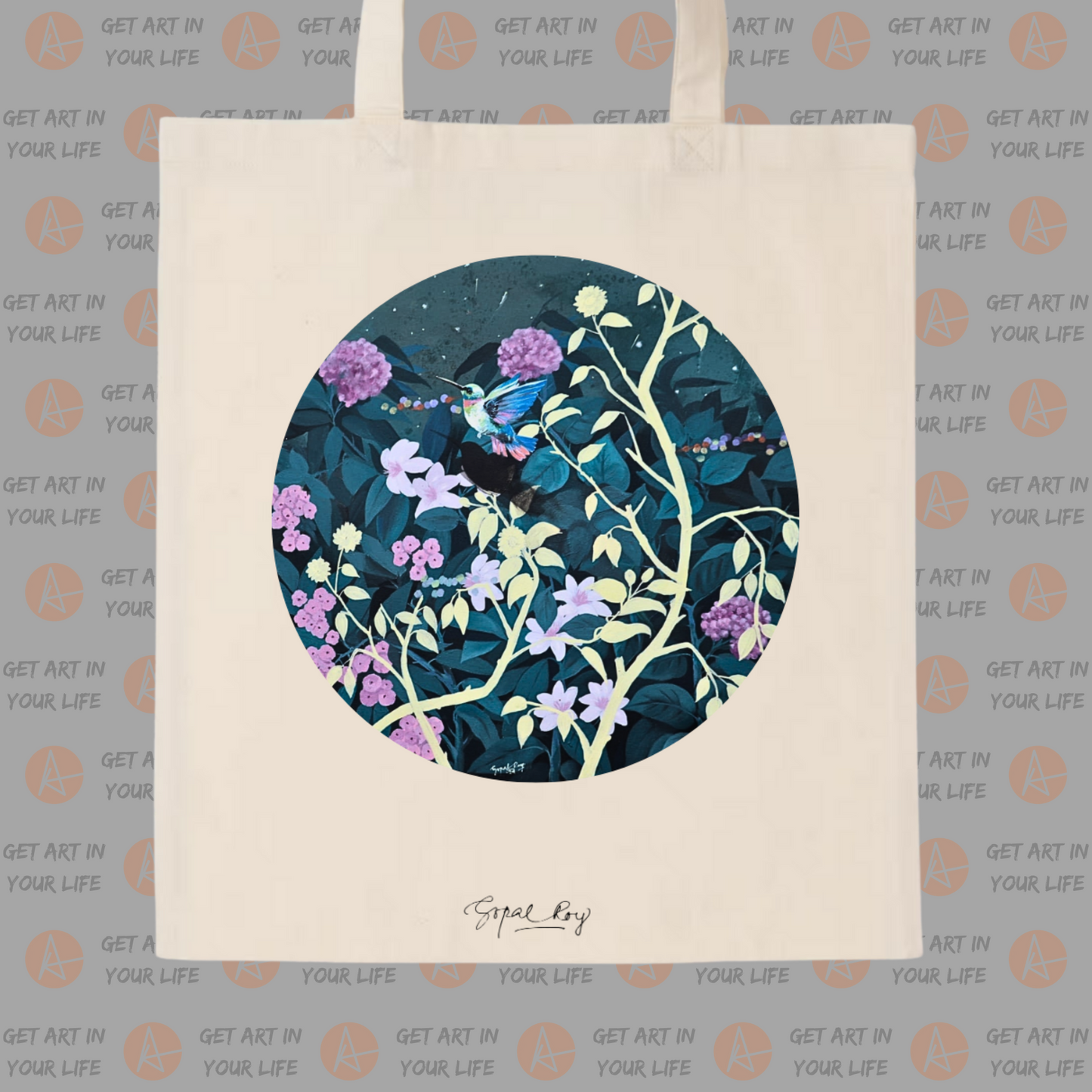A Beautiful Life on COTTON TOTE BAG
