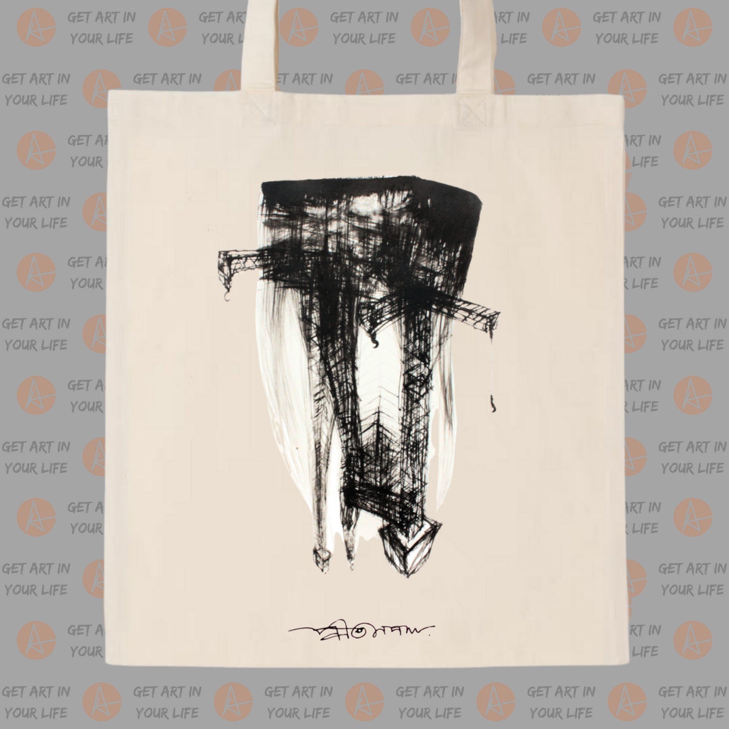 Vantage Point on COTTON TOTE BAG