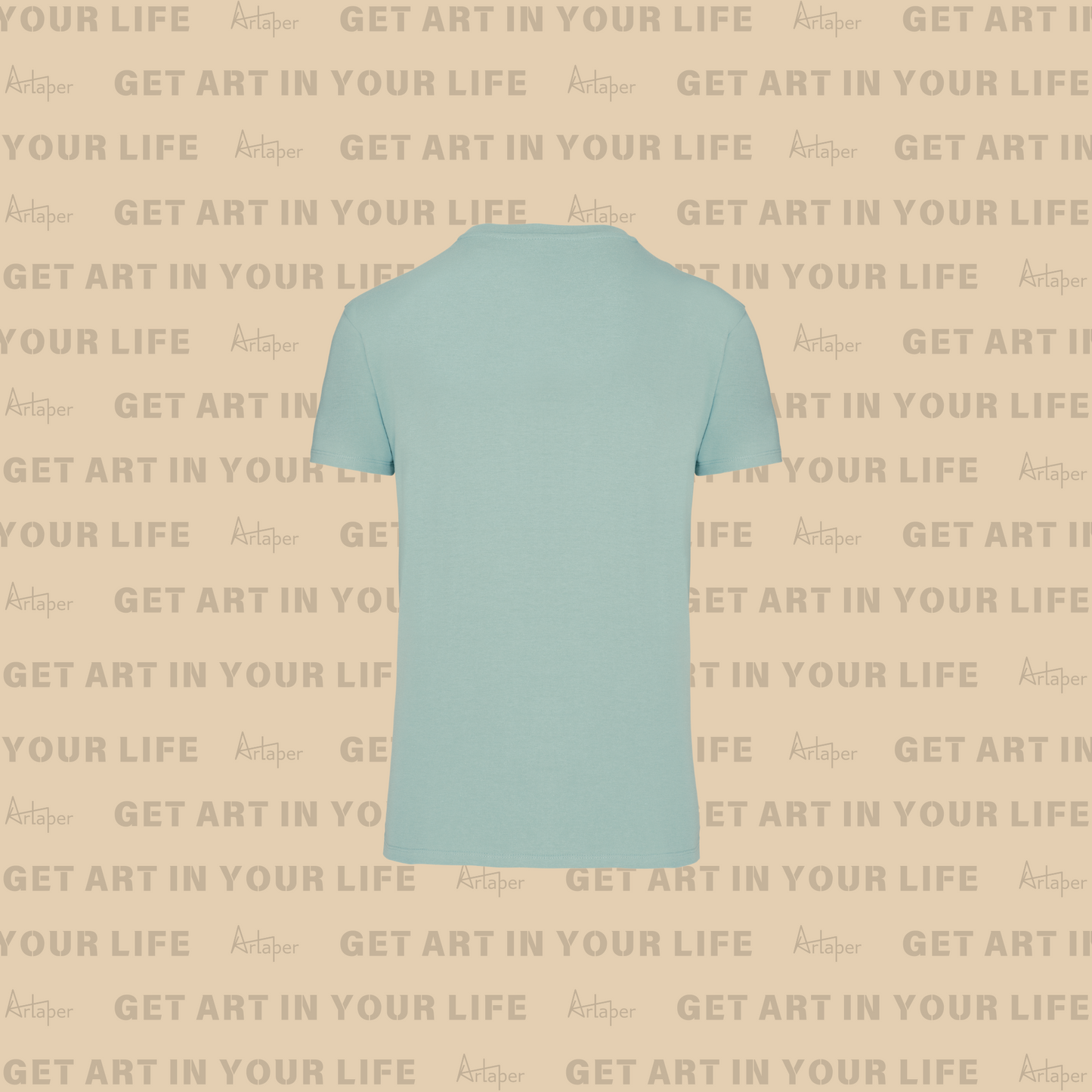 REGULAR FIT PLAIN T-SHIRT - Sage