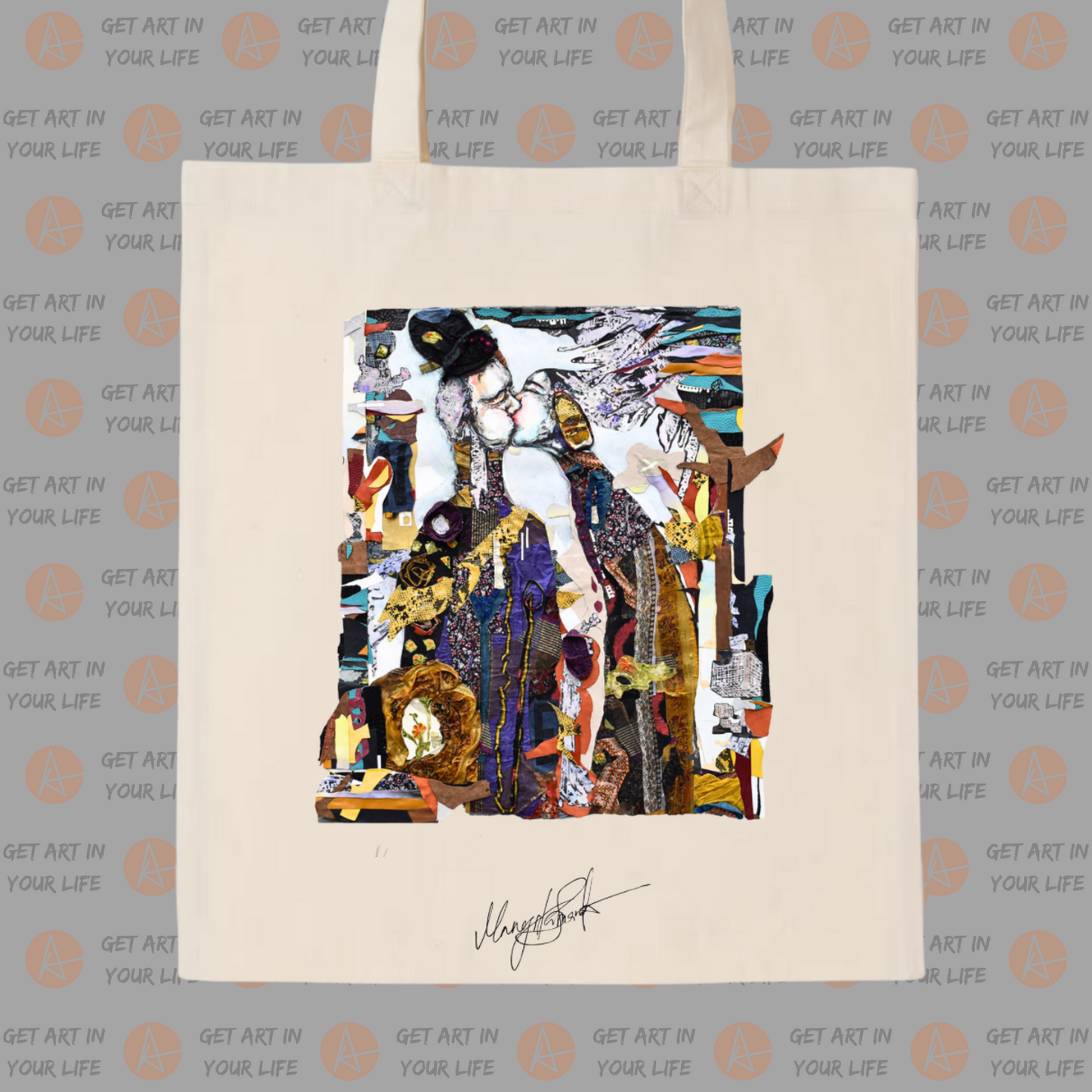 First Touch on COTTON TOTE BAG