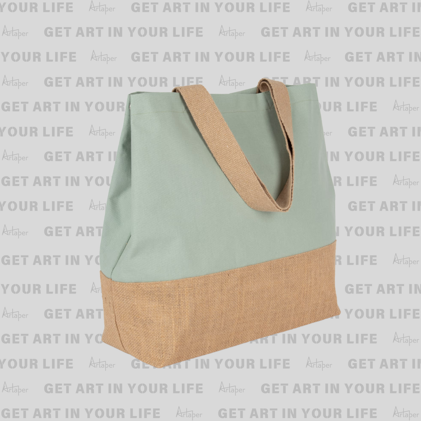 SHOPPER BAG - Sage