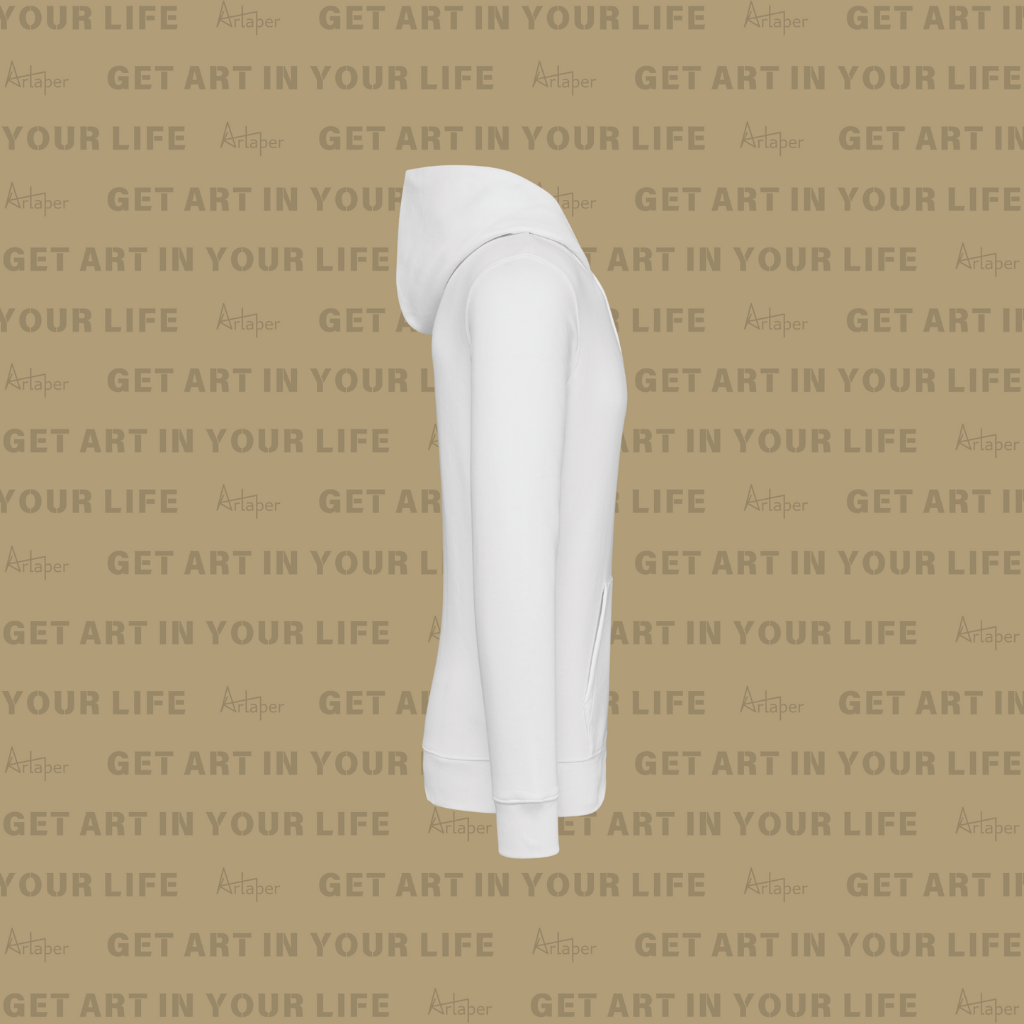 PLAIN HOODED SWEATSHIRT