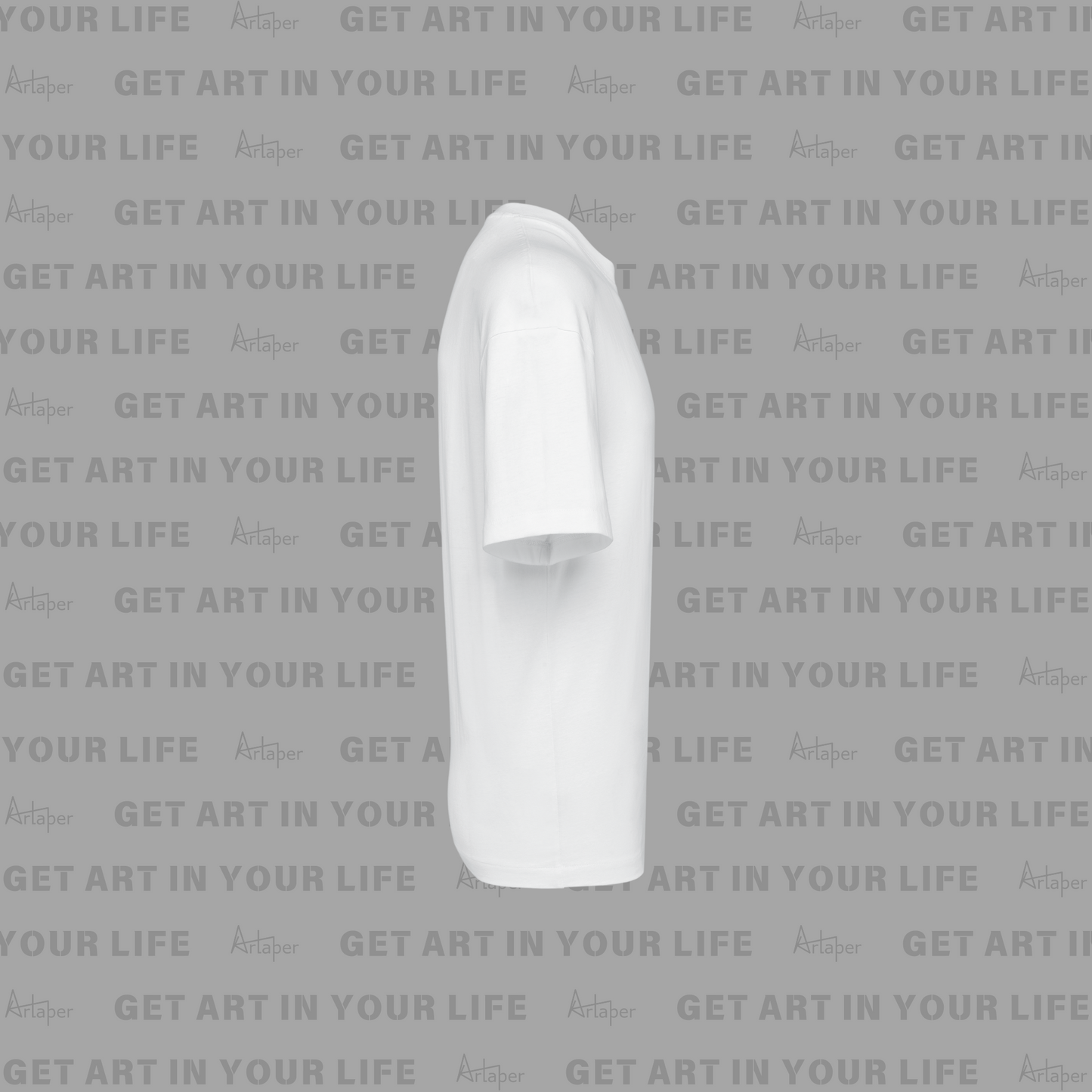 OVERSIZED DROP SHOULDER PLAIN T-SHIRT - White