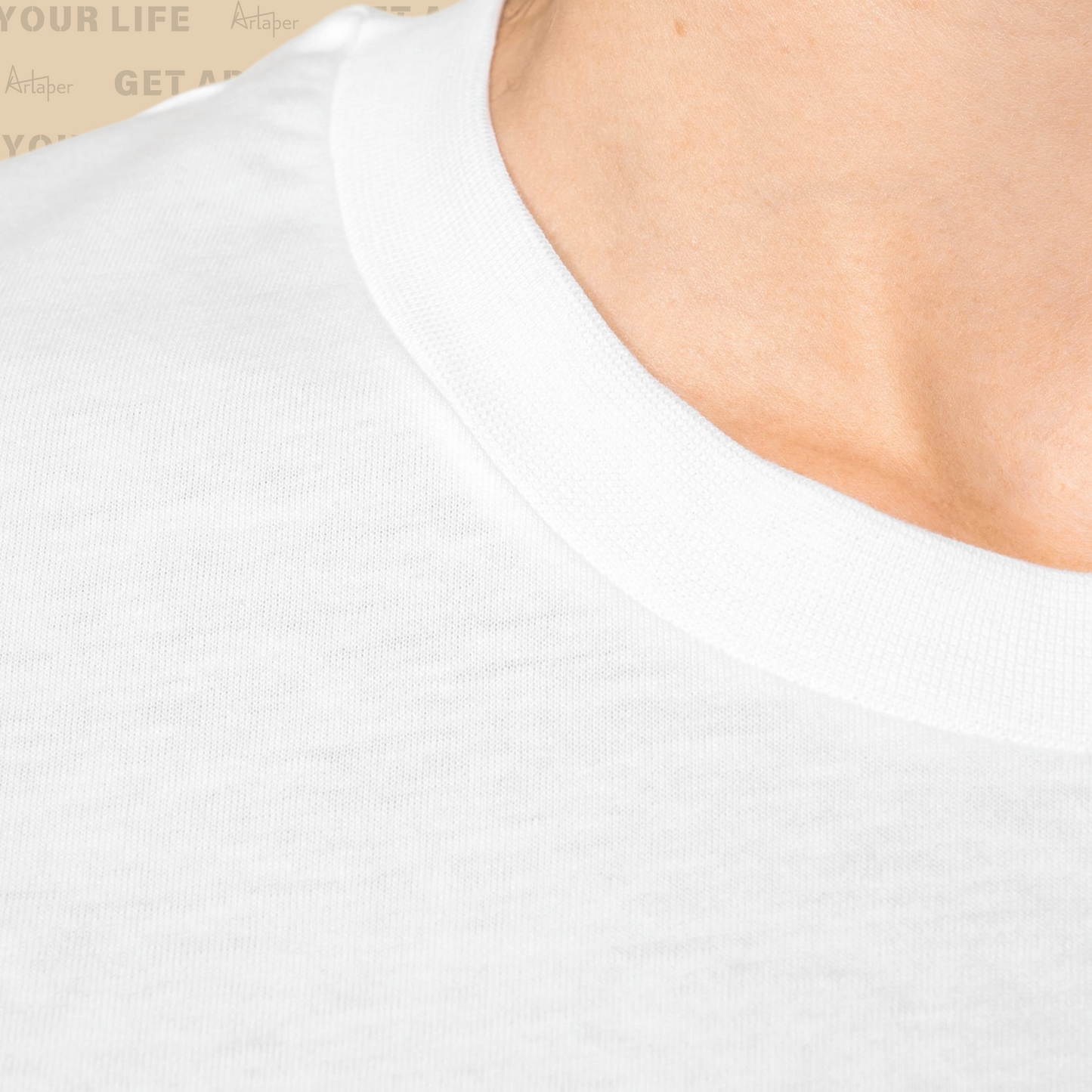 REGULAR FIT PLAIN T-SHIRT - White