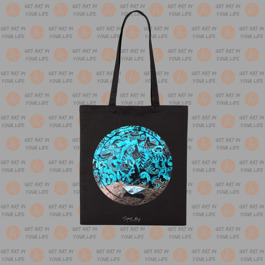Recollection - II on COTTON TOTE BAG