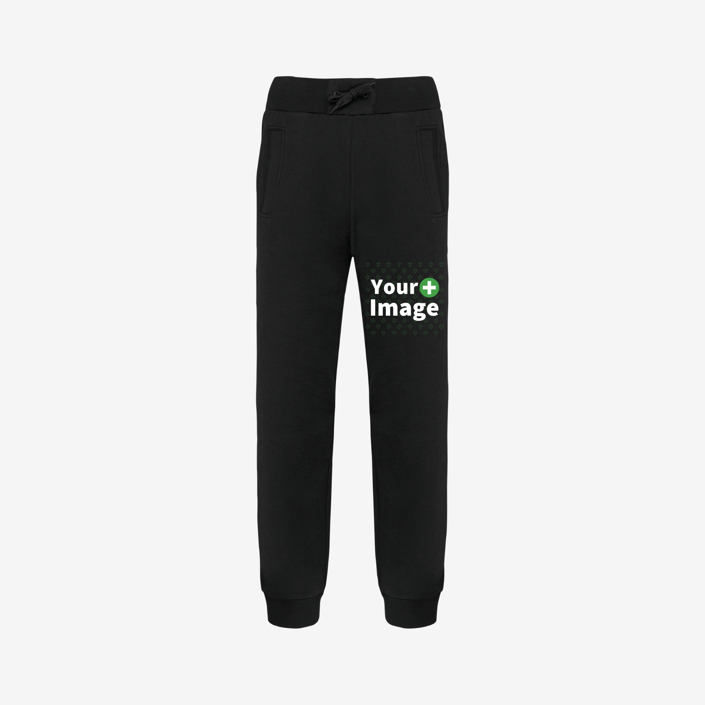 Custom Printed - RELAXED FIT JOGGING SWEATPANT - Black