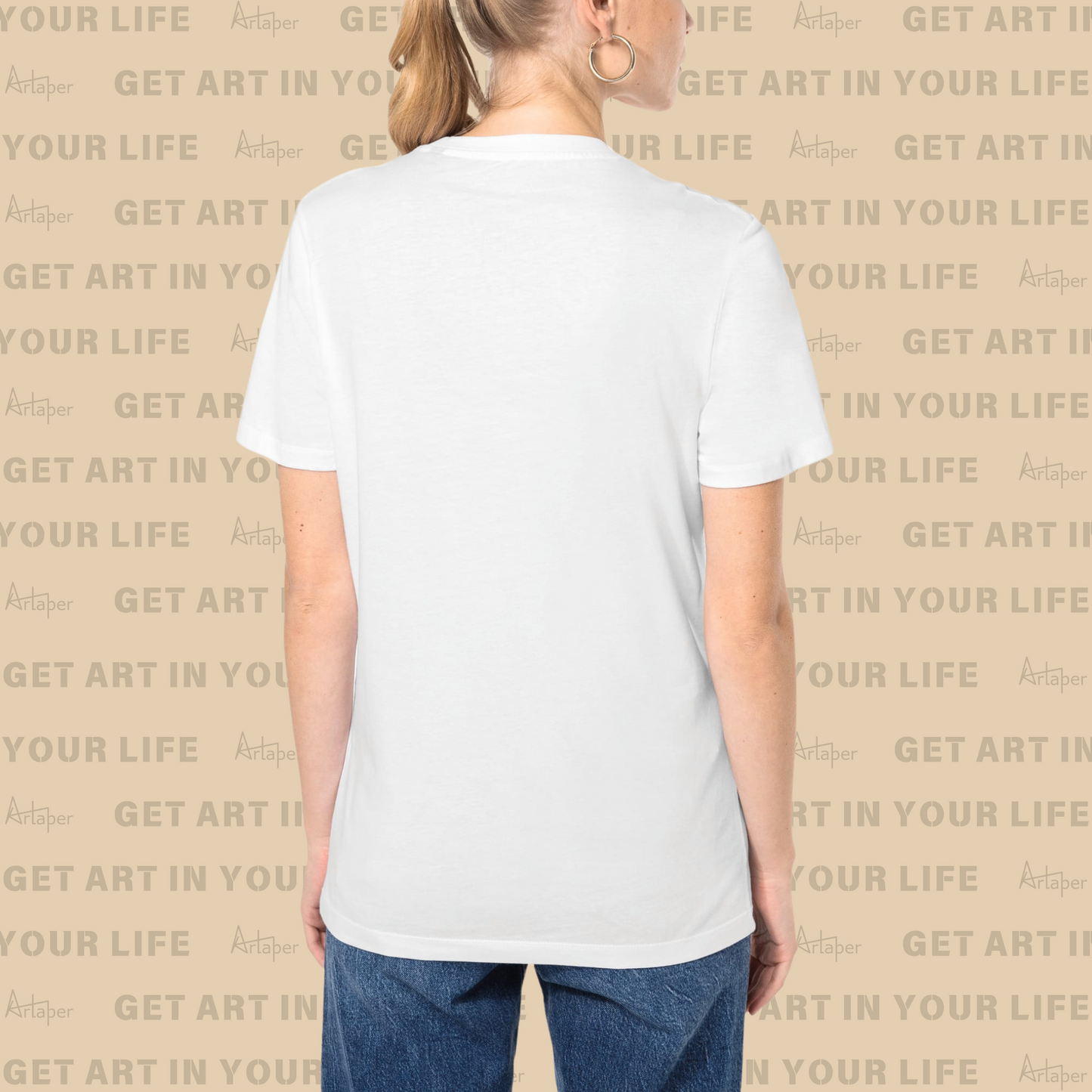 REGULAR FIT PLAIN T-SHIRT - White