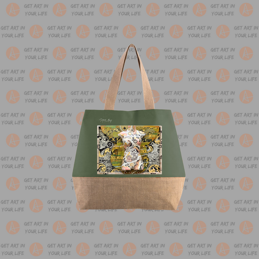 Talking with Wall - VII on SHOPPER BAG