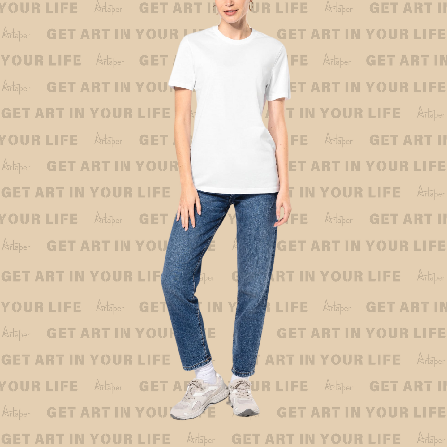 REGULAR FIT PLAIN T-SHIRT - White