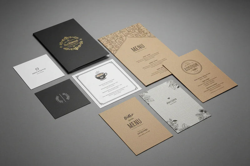 Menu Cards - Artaper