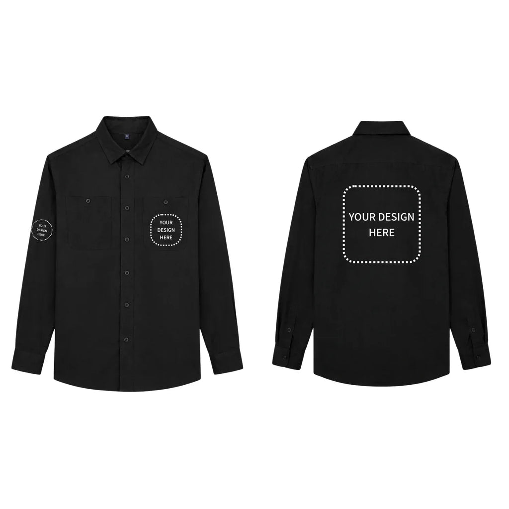 Custom Printed Full Sleeve Shirts with Pockets