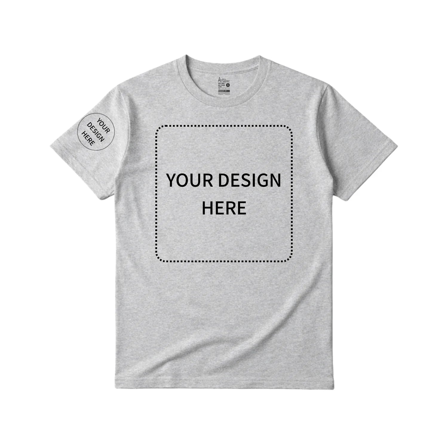 Custom Printed Regular Fit T-shirt - Artaper