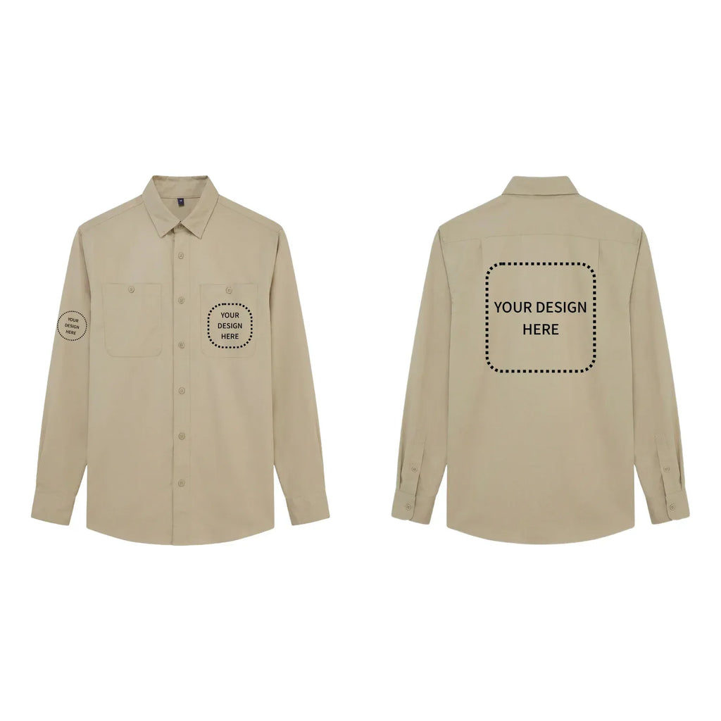 Custom Printed Full Sleeve Shirts with Pockets