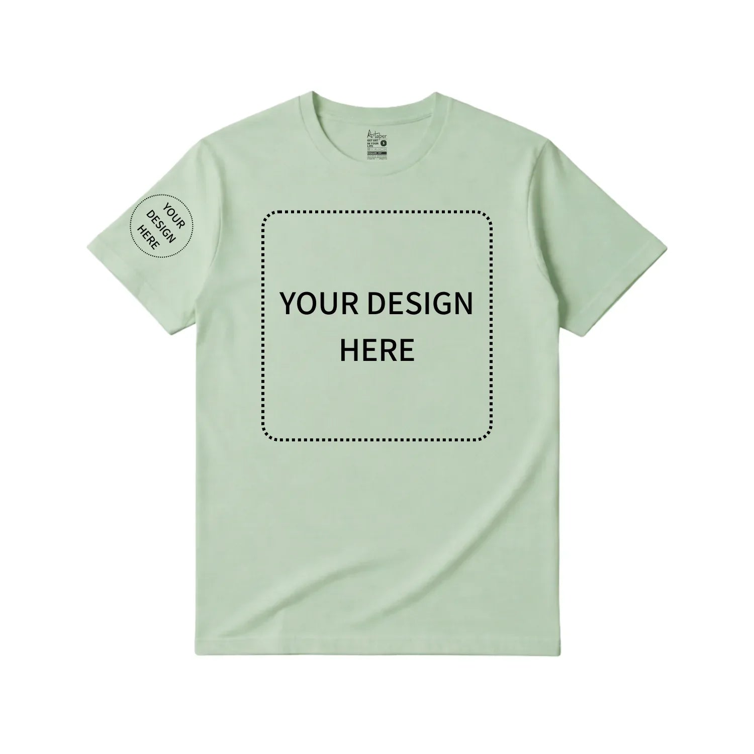 Custom Printed Regular Fit T-shirt - Artaper