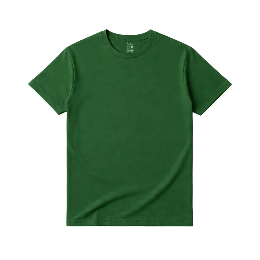 Plain Regular Fit T-shirts - Artaper