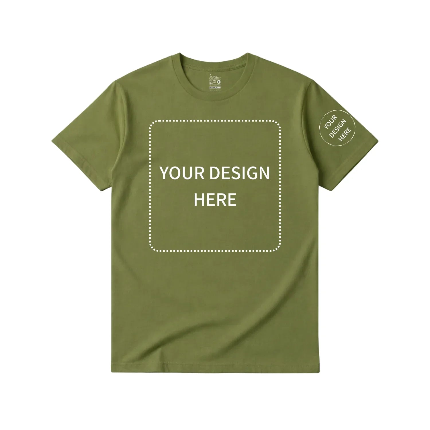 Custom Printed Regular Fit T-shirt - Artaper