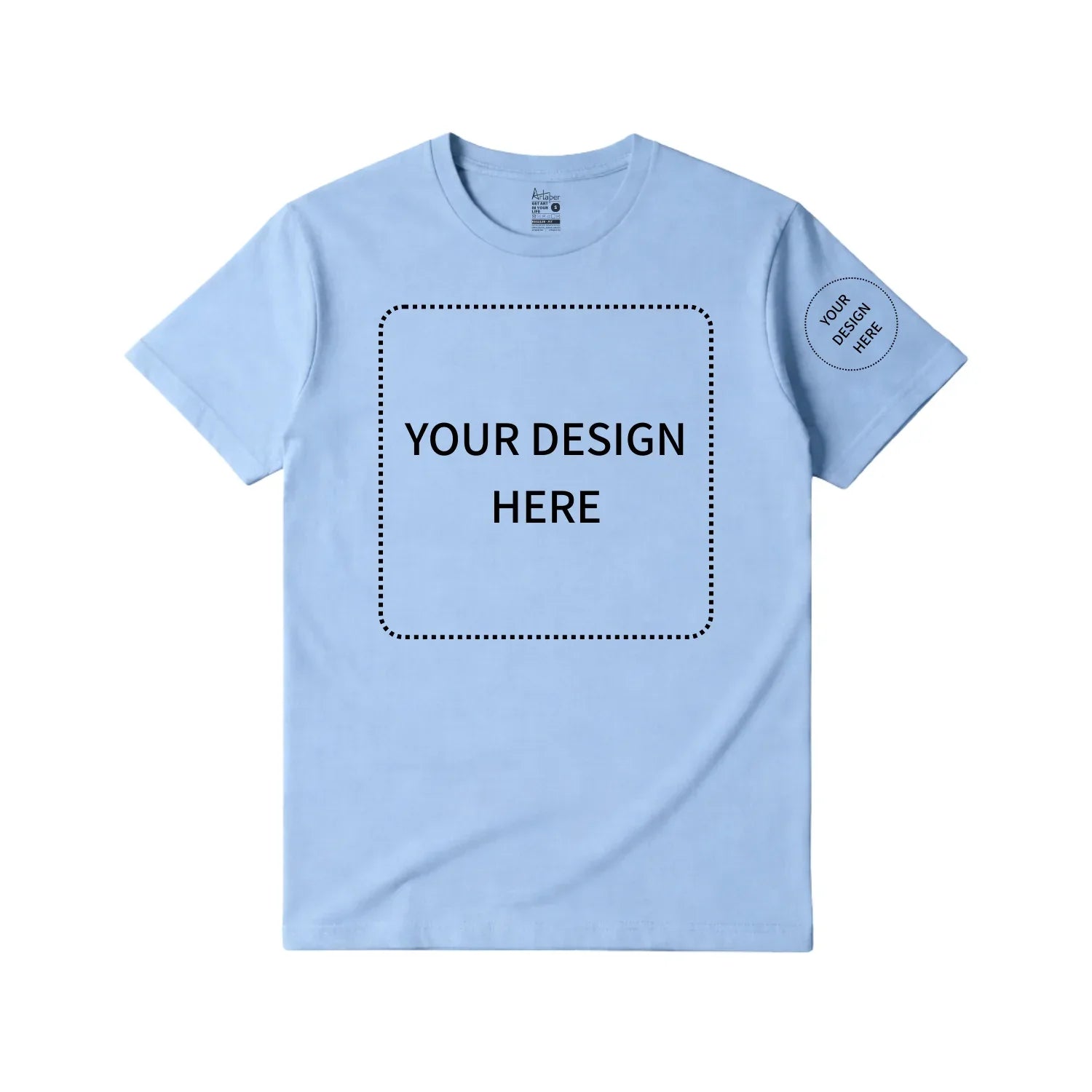 Custom Printed Regular Fit T-shirt - Artaper