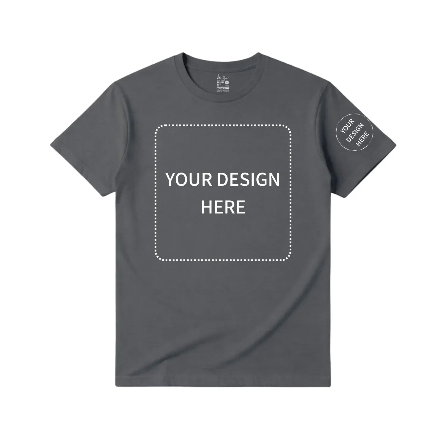Custom Printed Regular Fit T-shirt - Artaper