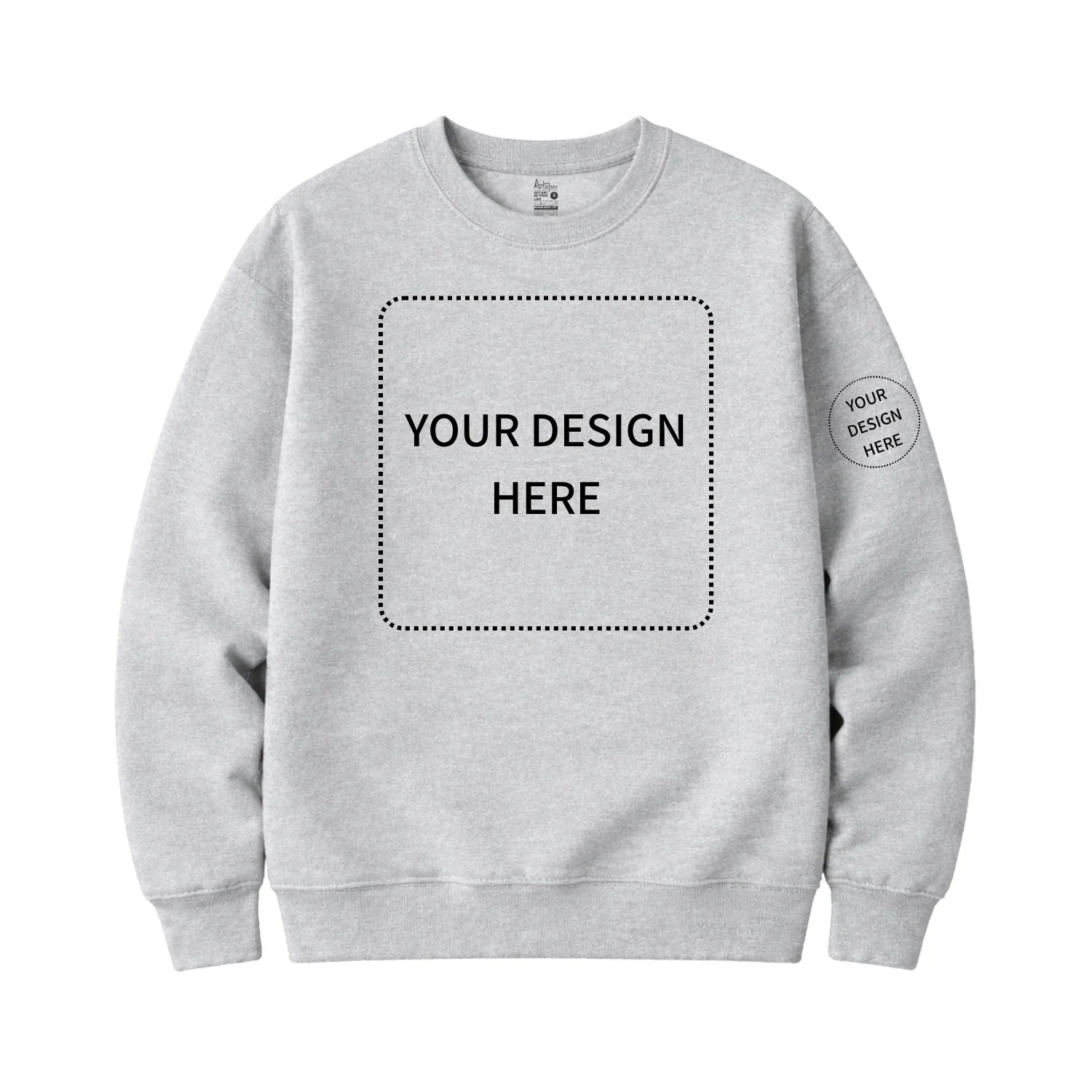Custom Printed Round Neck Sweatshirts
