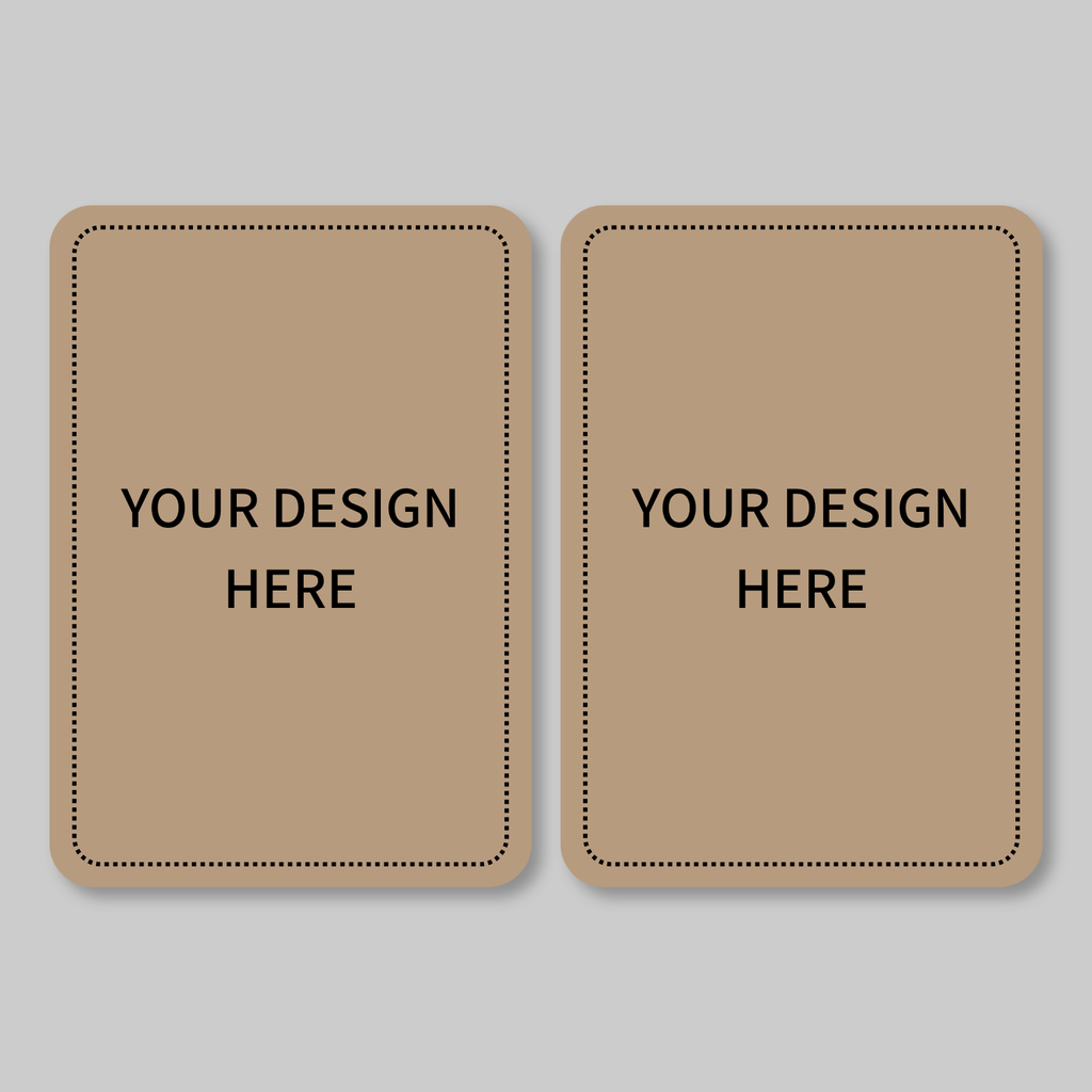 A4 - Custom Printed Basic Menu Cards (Laminated)