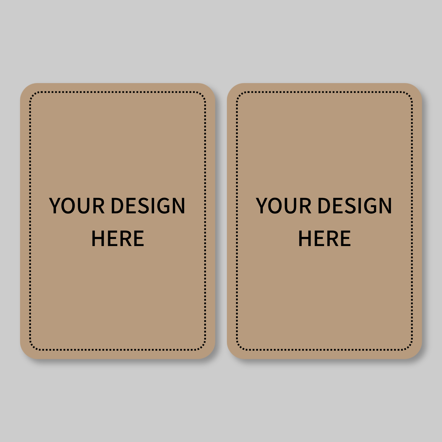 A4 - Custom Printed Basic Menu Cards (Laminated)