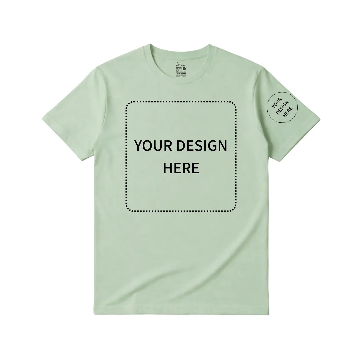 Custom Printed Regular Fit T-shirt - Artaper