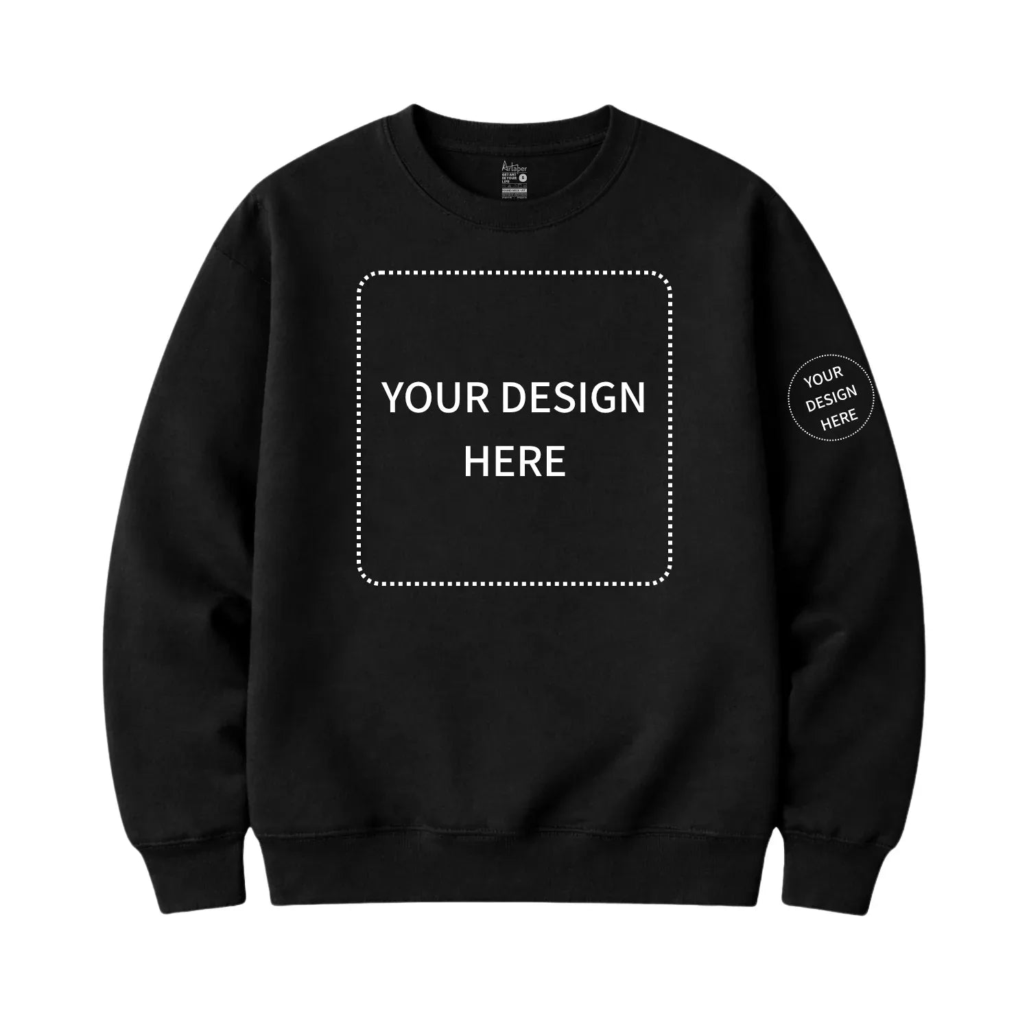 Custom Printed Round Neck Sweatshirts