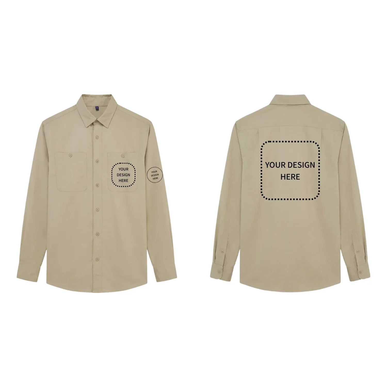 Custom Printed Full Sleeve Shirts with Pockets