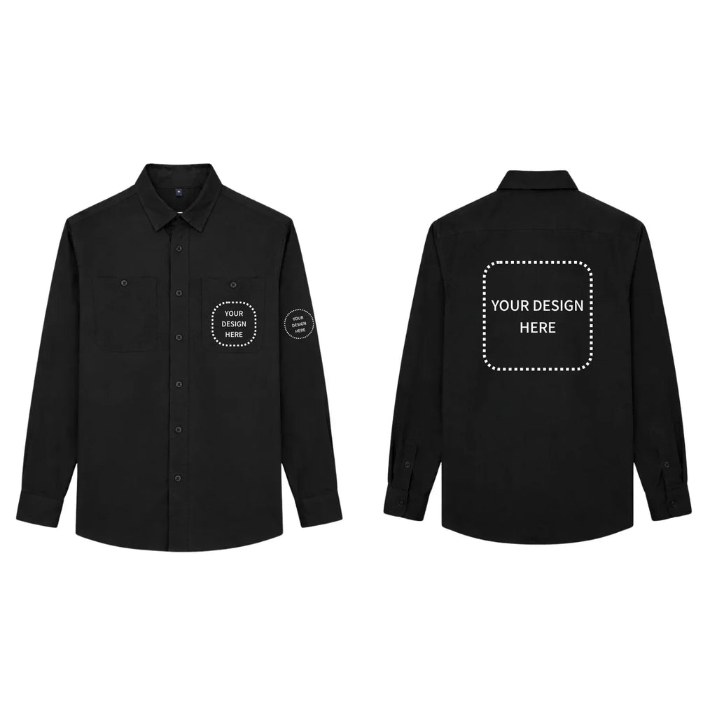 Custom Printed Full Sleeve Shirts with Pockets