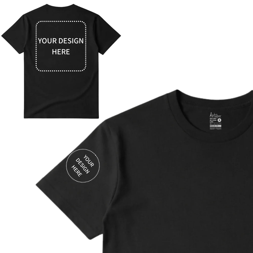 Custom Printed Regular Fit T-shirt - Artaper