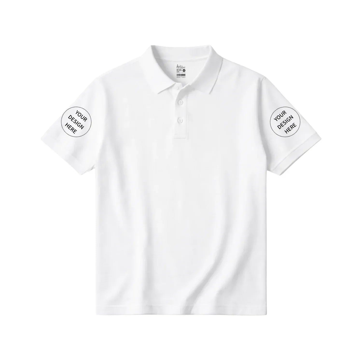 Custom Printed Short Sleeve Polos - Artaper