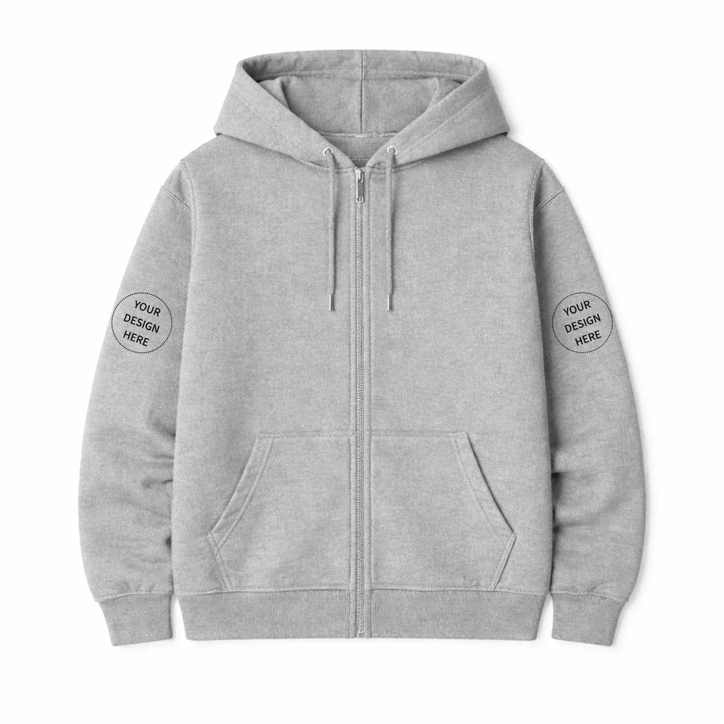 Custom Printed Regular Fit Hooded Jackets