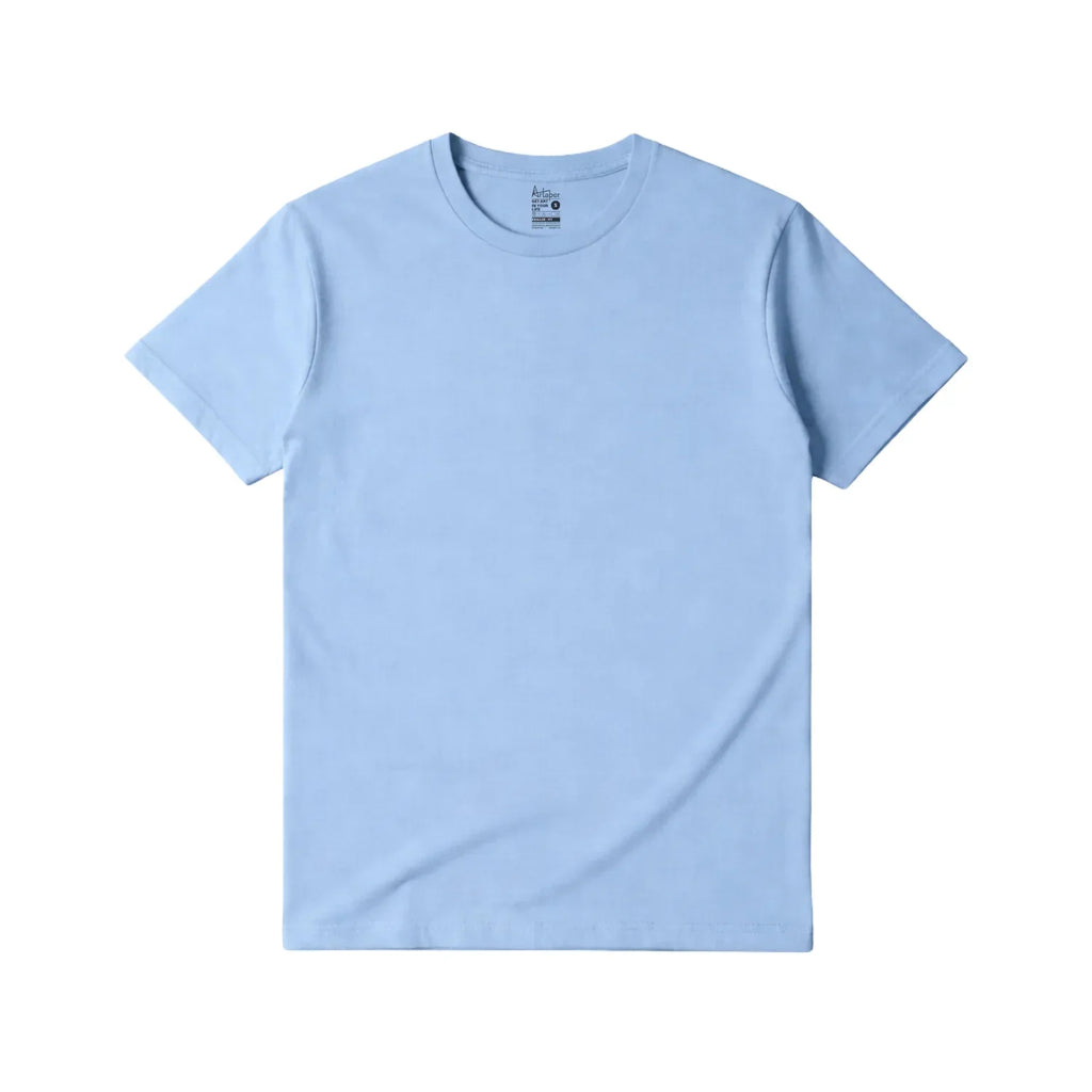 Plain Regular Fit T-shirts - Artaper