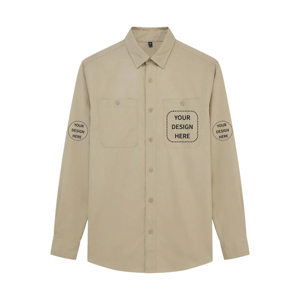Custom Printed Full Sleeve Shirts with Pockets