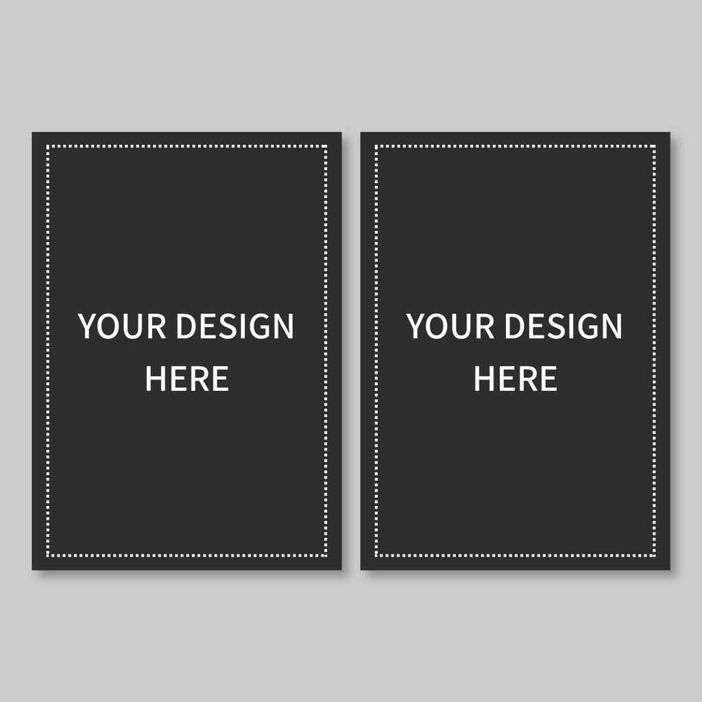 A4 - Custom Printed Basic Menu Cards