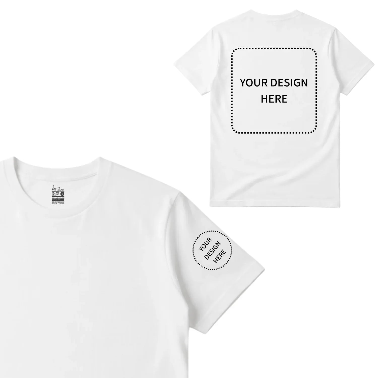 Custom Printed Regular Fit T-shirt - Artaper