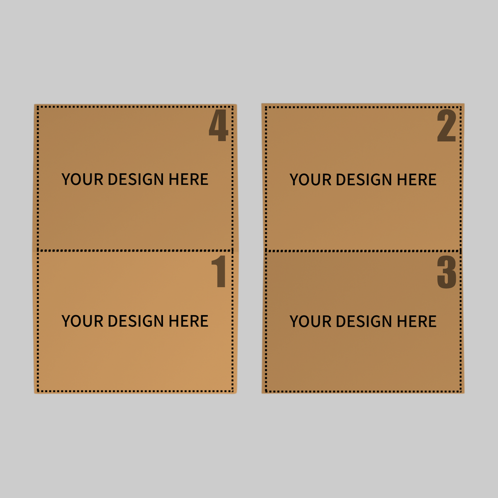 A5 - Custom Printed Half Fold Brochures
