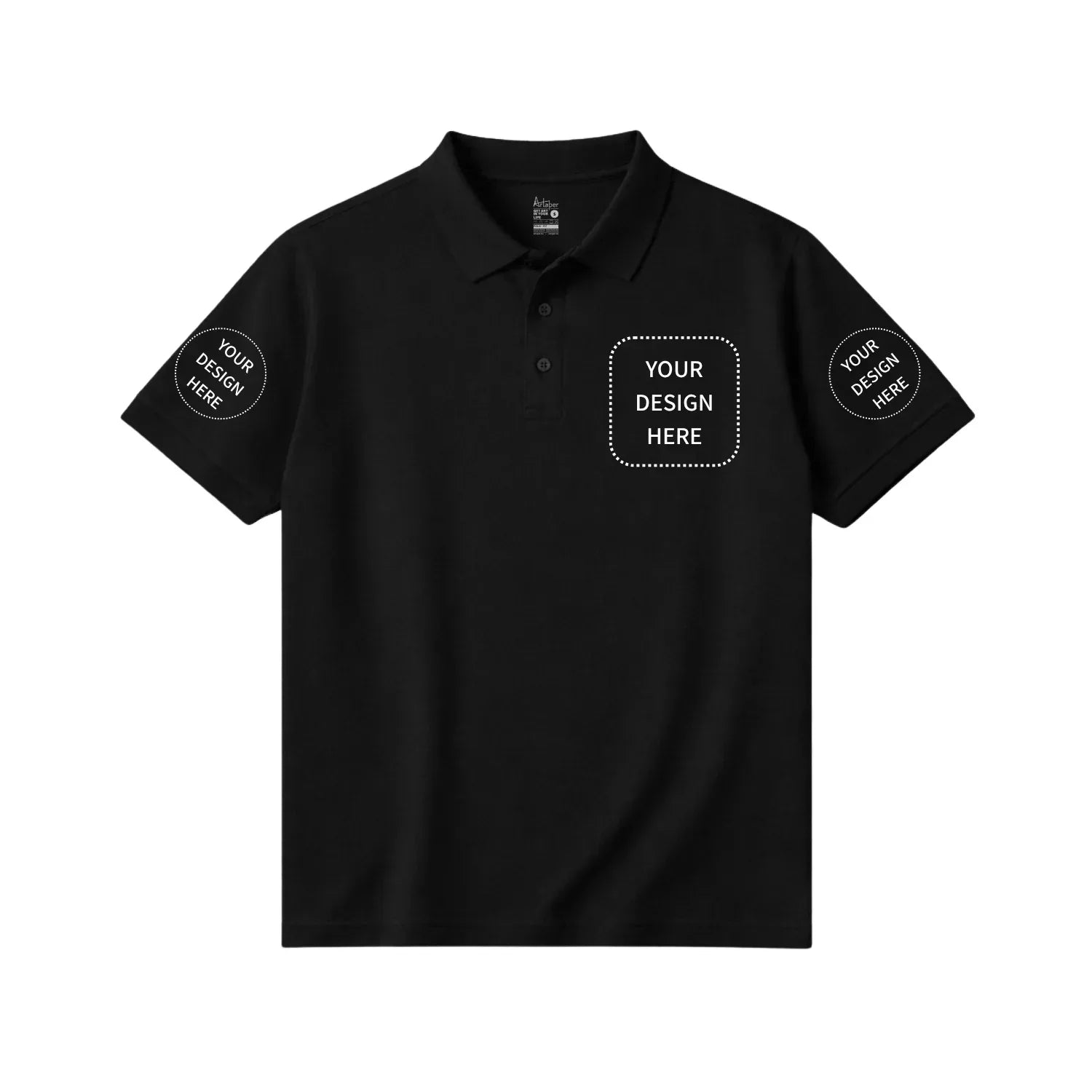 Custom Printed Short Sleeve Polos - Artaper
