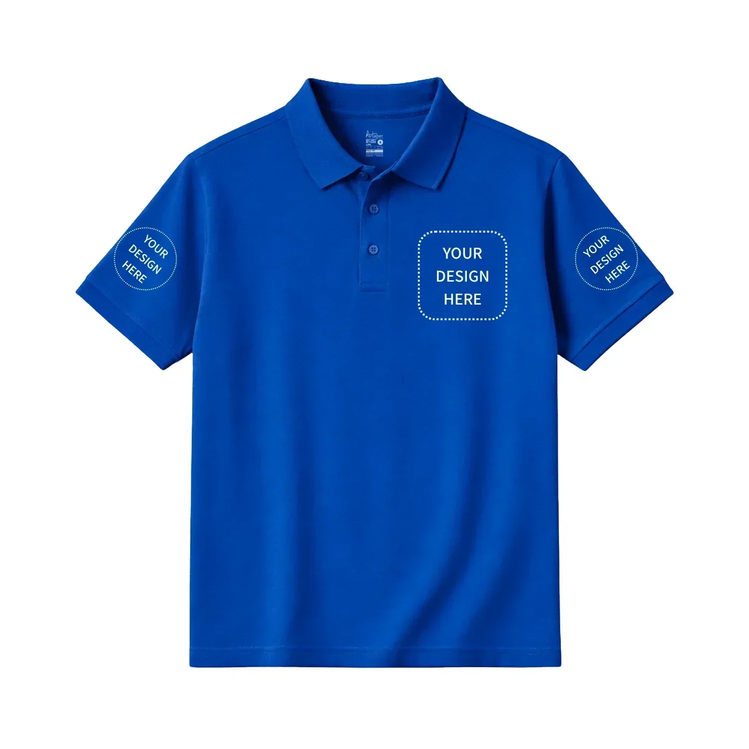 Custom Printed Short Sleeve Polos - Artaper