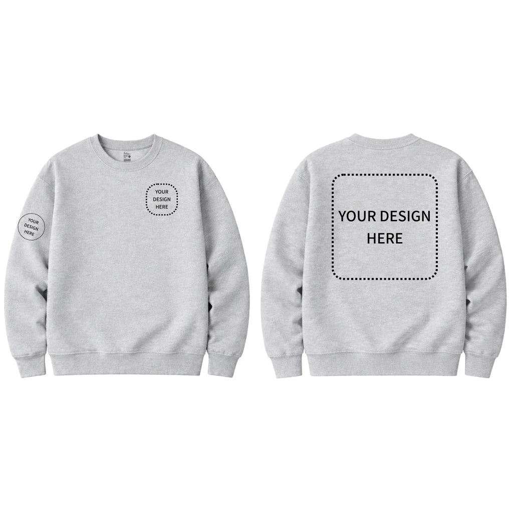Custom Printed Round Neck Sweatshirts