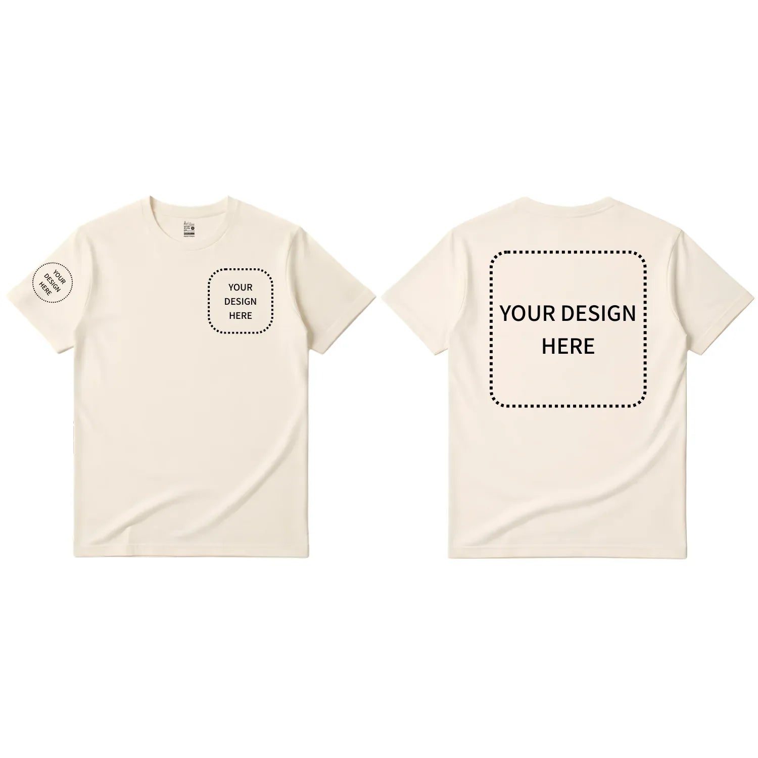 Custom Printed Regular Fit T-shirt - Artaper