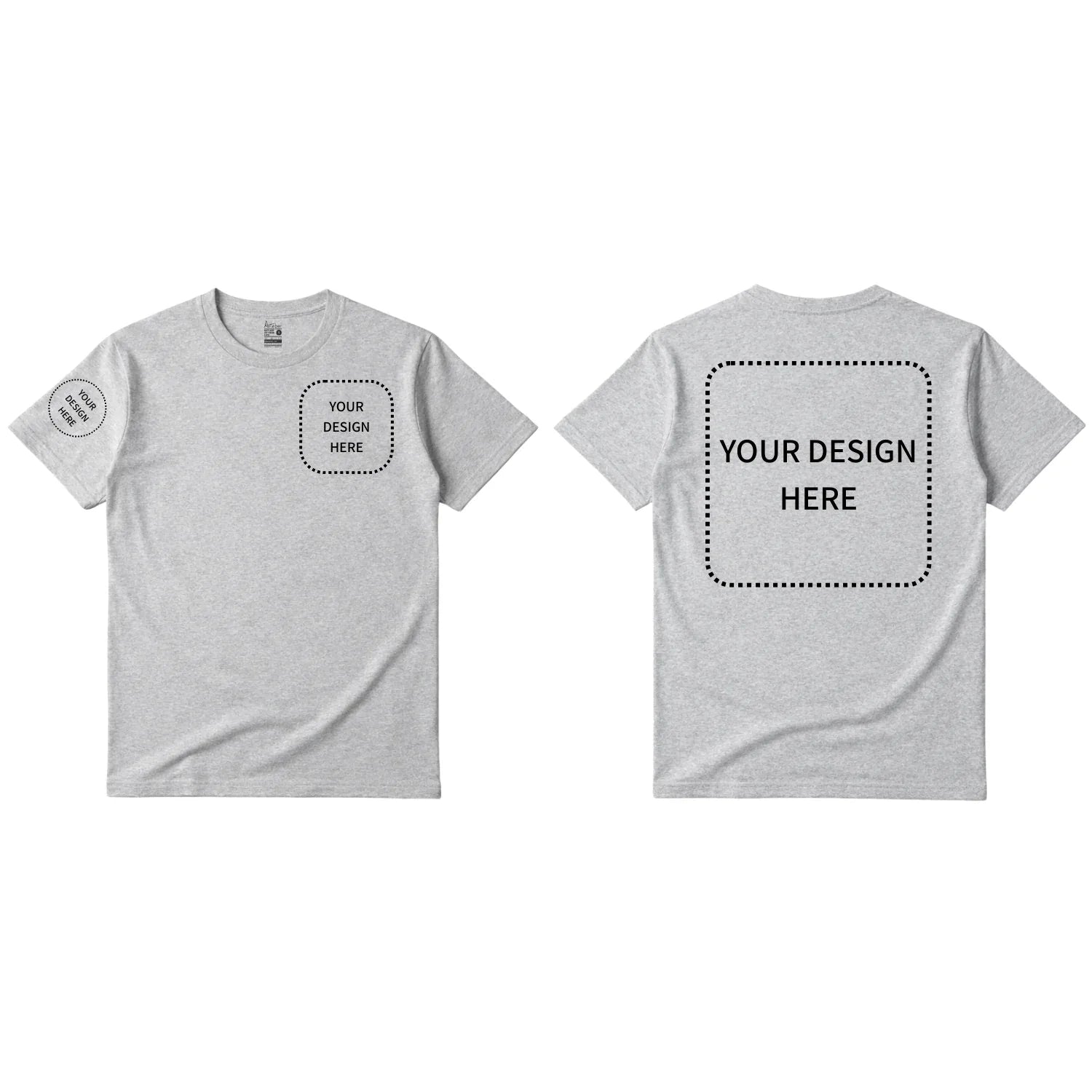 Custom Printed Regular Fit T-shirt - Artaper